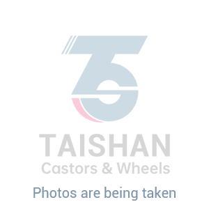 Taishan Factory Industrial Black Pneumatic Rubber Swivel Castors Diameter 260mm Load Capacity 150kg