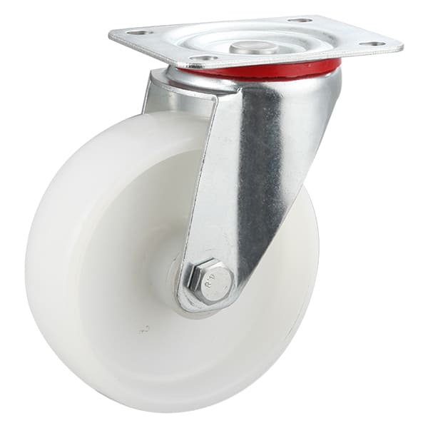 Swivel White Polyamide  Industrial Castors