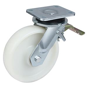 Super Heavy Load Injection Nylon Tail Brake Castor Wheels from Taishan Manufacturer
