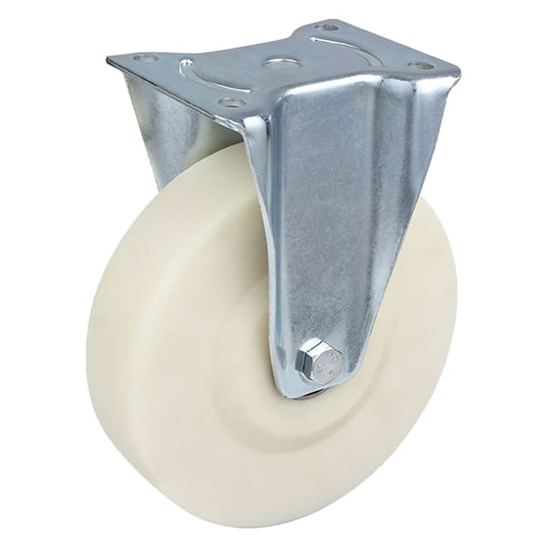 Heavy Load Cast Nylon Rigid Castor Wheels Supply Europe