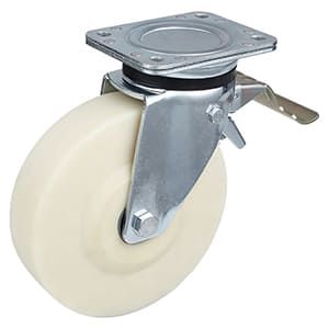 Best Heavy Load Casting Nylon Tail Braked Castor Wheels