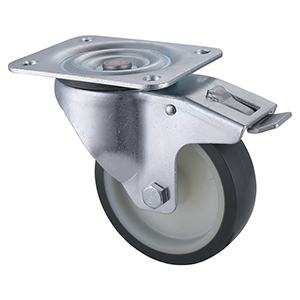 Top Industrial Grey Thermoplastic Polyurethane Rigid Castors Dealer