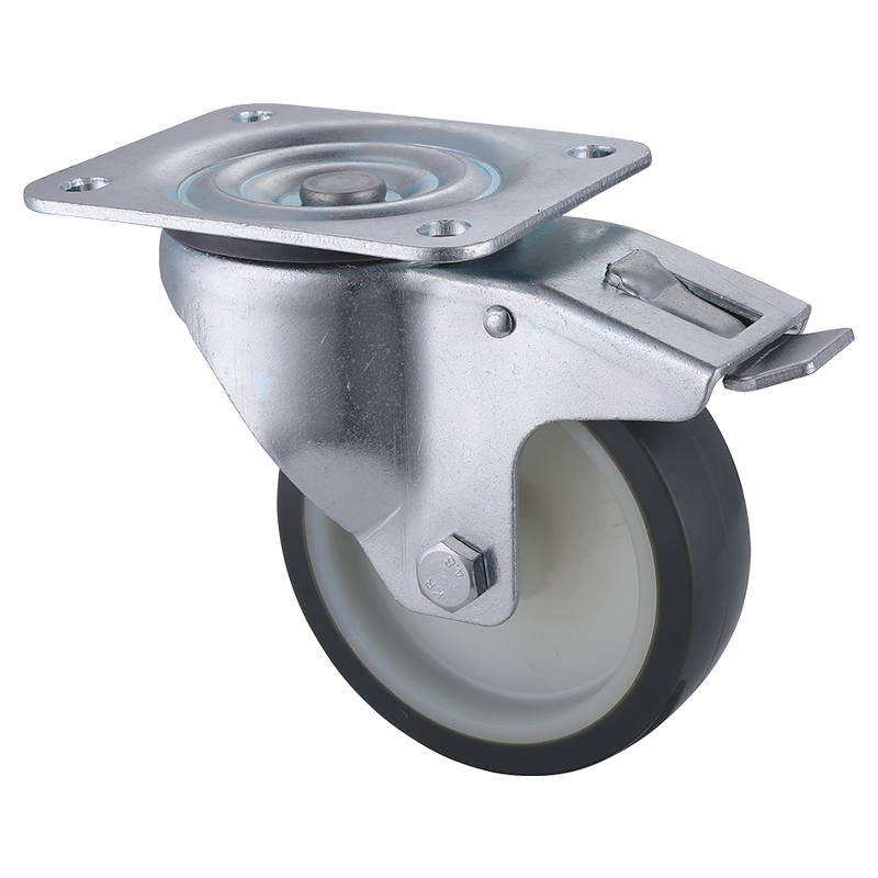 Top Industrial Grey Thermoplastic Polyurethane Rigid Castors Dealer
