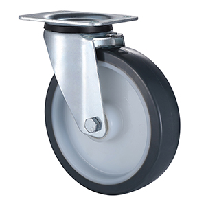 Best Industrial Grey Thermoplasitc Polyurethane Swivel Castors from Taishan Manufacturer