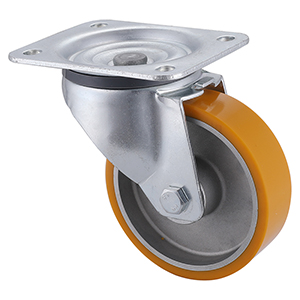 Popular Industrial Yellow Polyurethane Swivel Castors Taishn Company