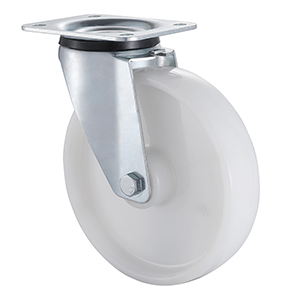 White Nylon castors with Swivel Taishan Manufacturer