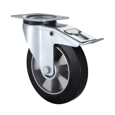 Swivel Castors with Total Brakes